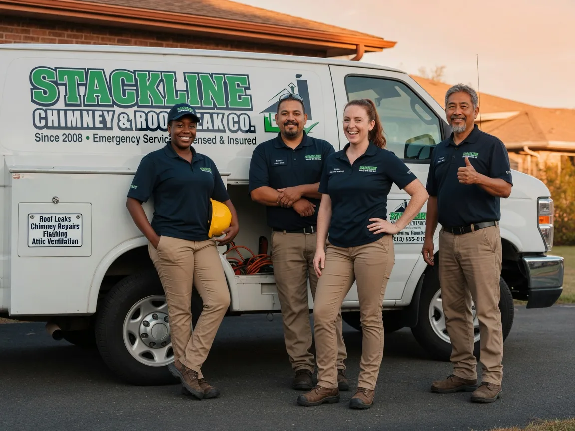 Chimney flashing repair company in Baldwin, LA